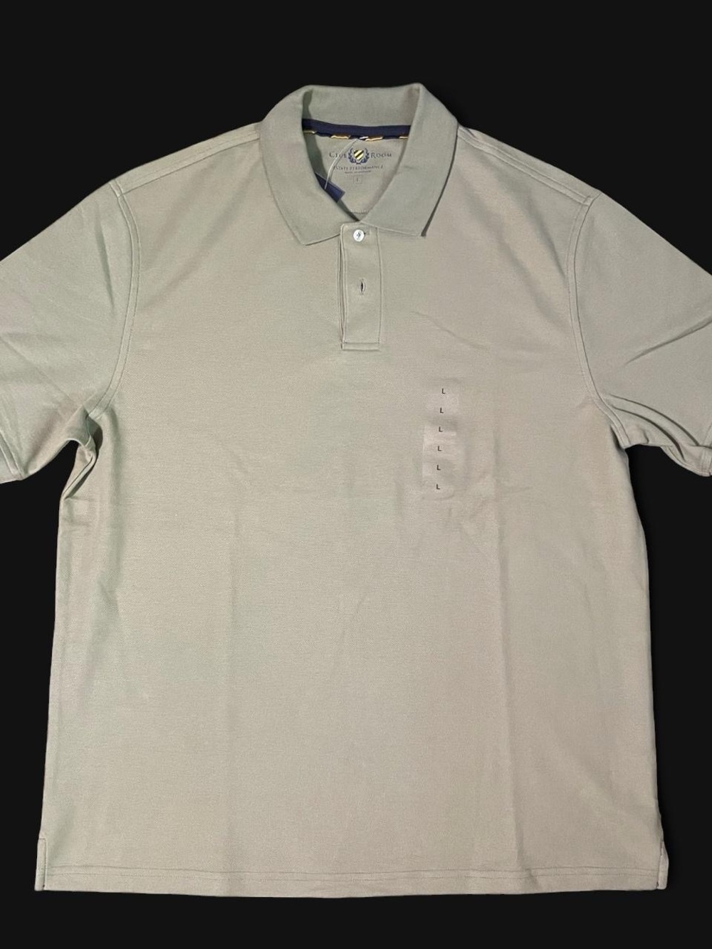 Club Room Men's Polo in Sage Green